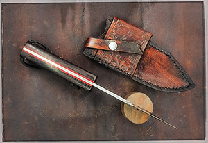 JN Coltello fighter fatto a mano T32e